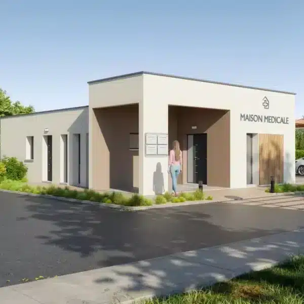 Maison médicale moderne
