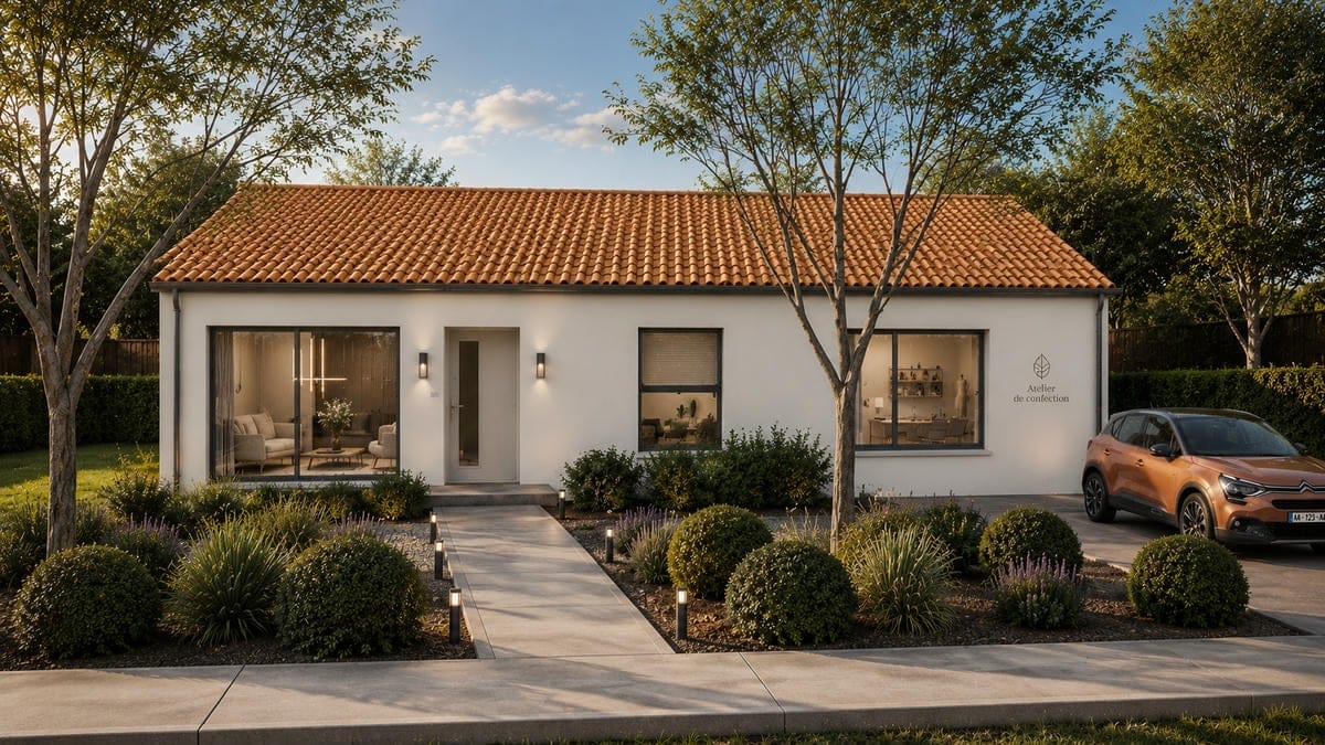 Atelier : Maison + Local