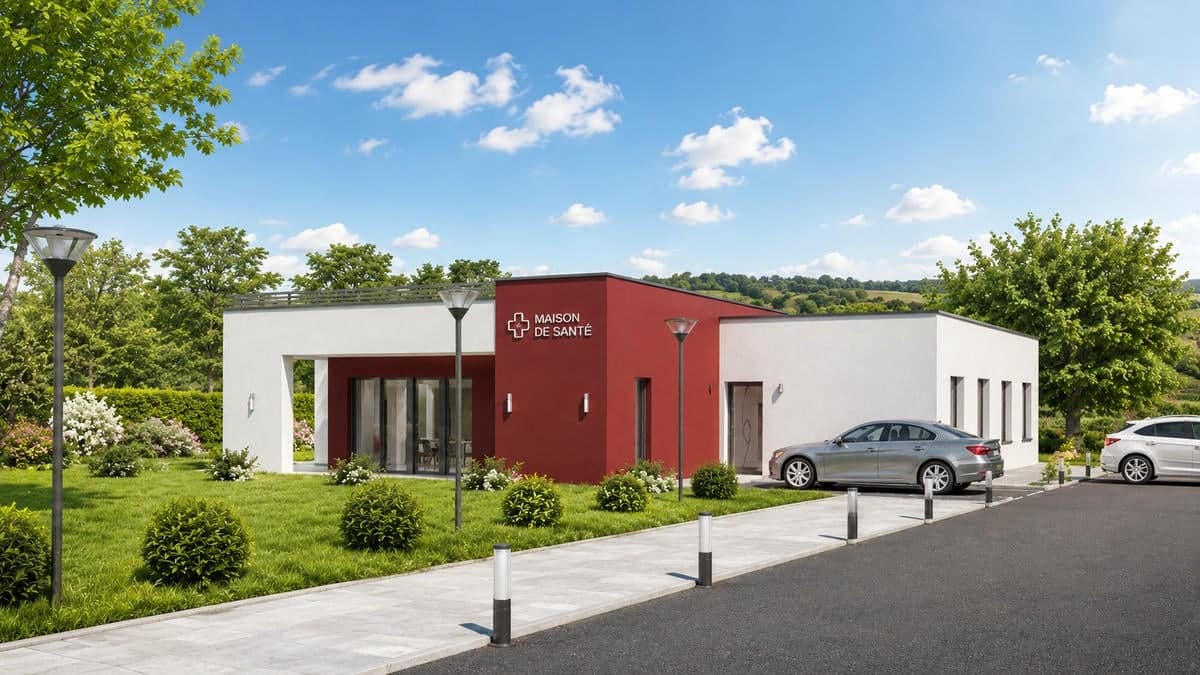 Maison médicale contemporaine